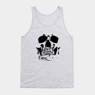 Skull Face Tank Top